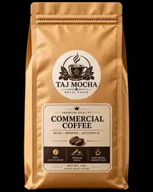 Taj Mocha Commercial Coffee packaging