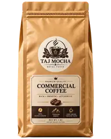 Taj Mocha Commercial Coffee packaging